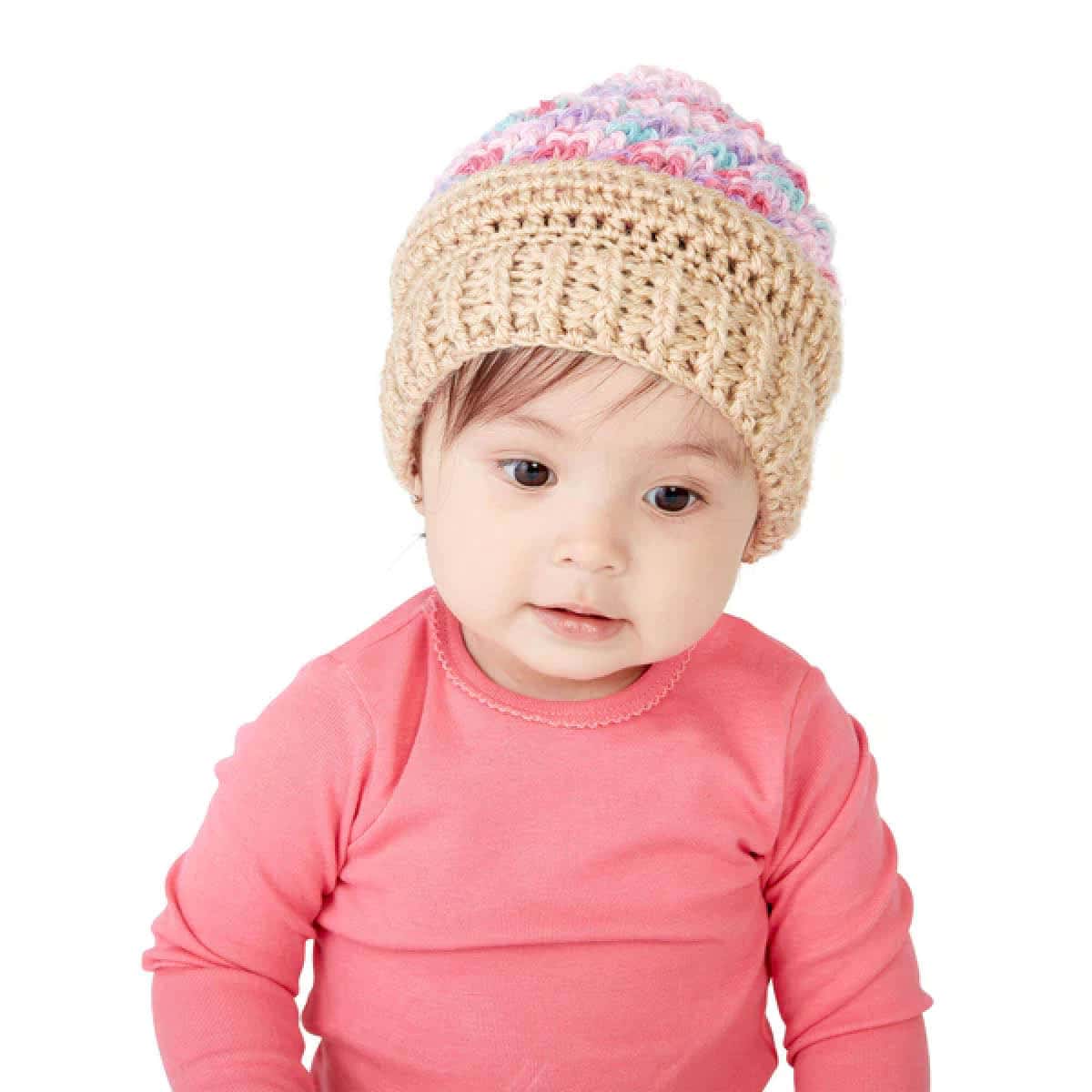 Baby Ice Cream Swirl Hat Pattern