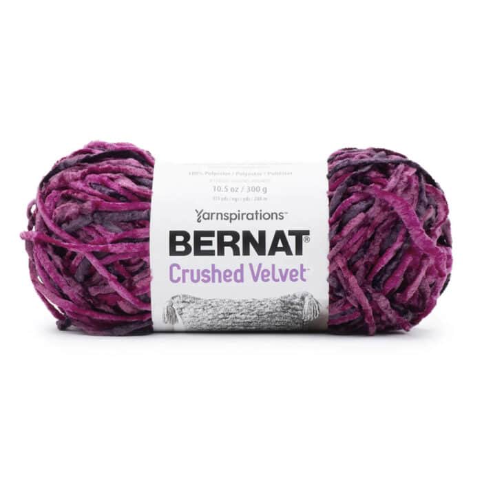 Bernat Crushed Velvet Yarn Product