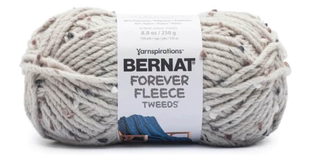 Bernat Forever Fleece Tweeds Yarn Product