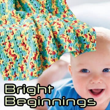 Bright Beginnings Baby Chunky Blanket Pattern