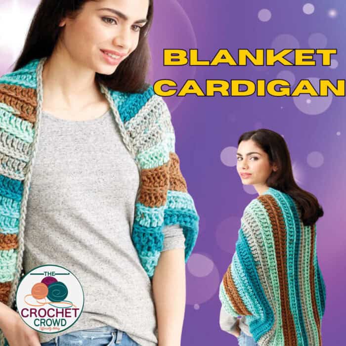 Crochet Blanket Cardigan Pattern