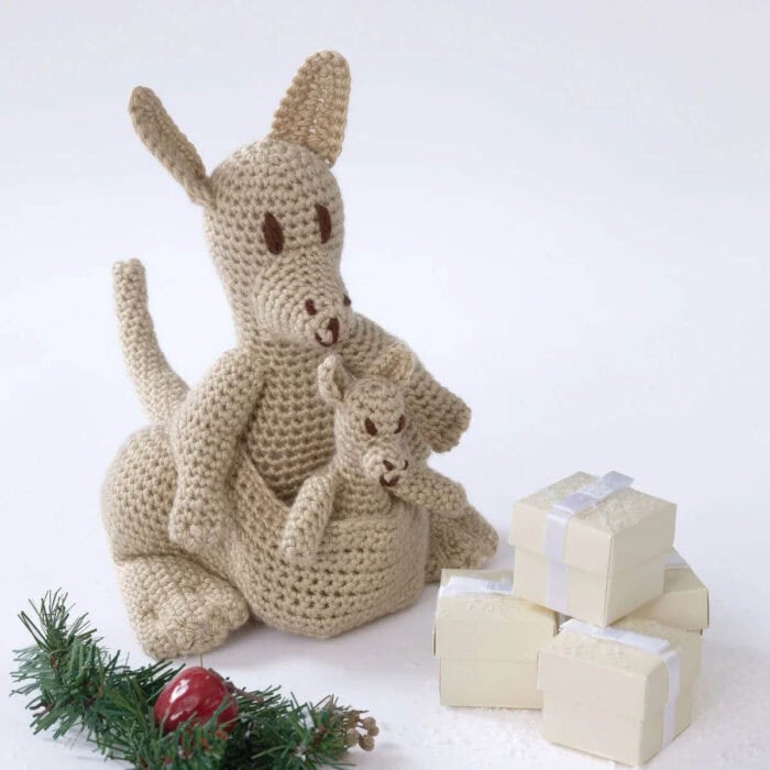 Crochet Kangaroo Stitch Along Pattern