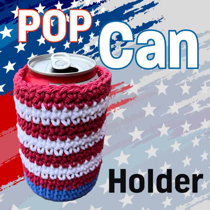 Crochet Pop Can Holder Pattern American