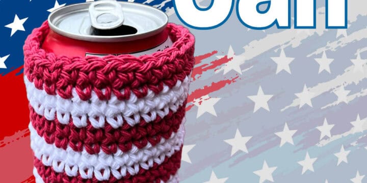 Crochet Pop Can Holder Pattern American