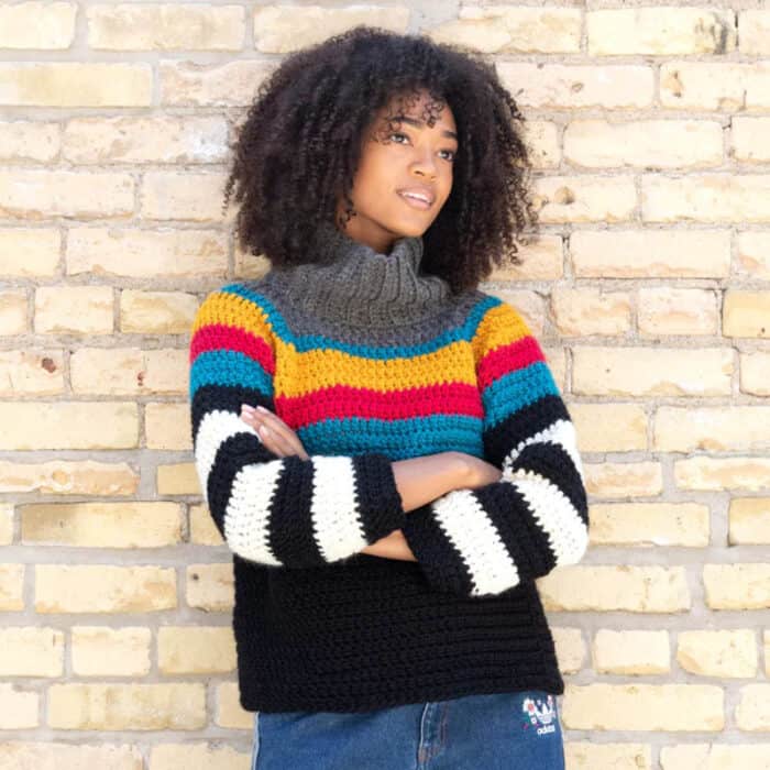 Crochet Roving Sweater Pattern