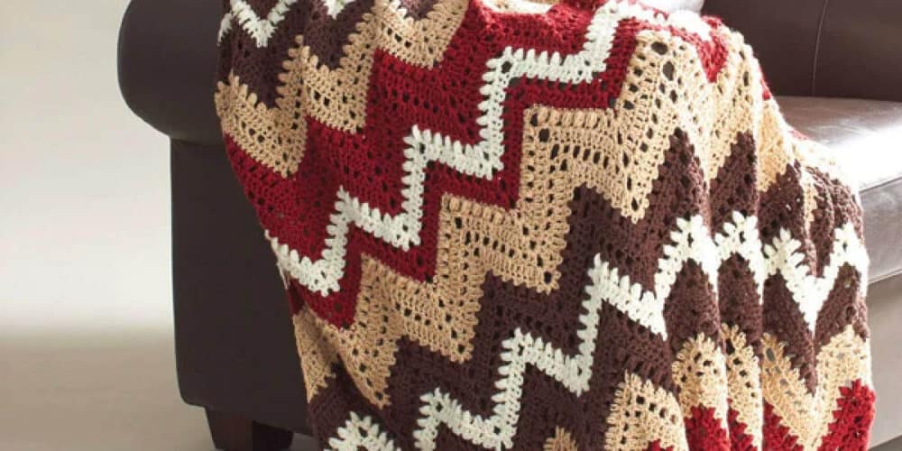 Crochet Rustic Cabin in the Woods Blanket Pattern