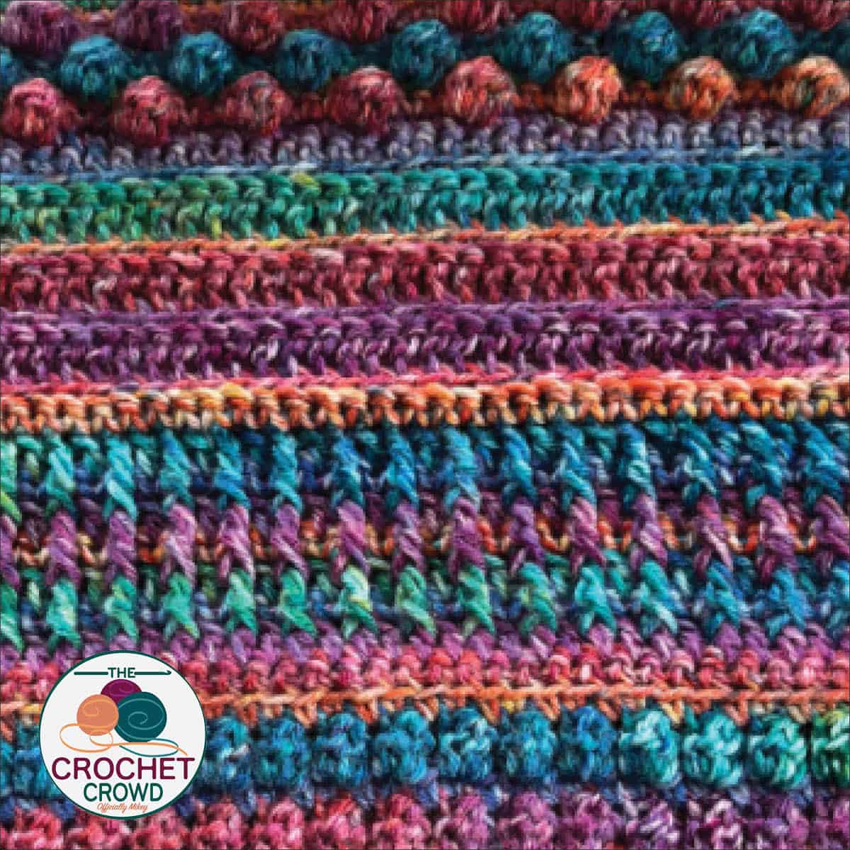 Crochet the Stitch is Right Dice Game - Stitch Sampler