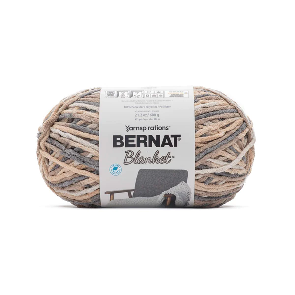 Bernat Blanket 600 gram / 21.1 oz Format in Birch Colour