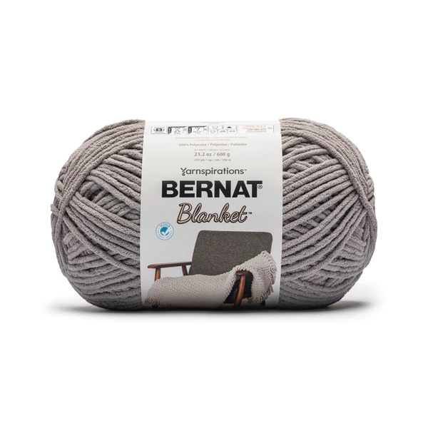 Bernat Blanket 600 gram / 21.1 oz Format in Vapor Gray Colour