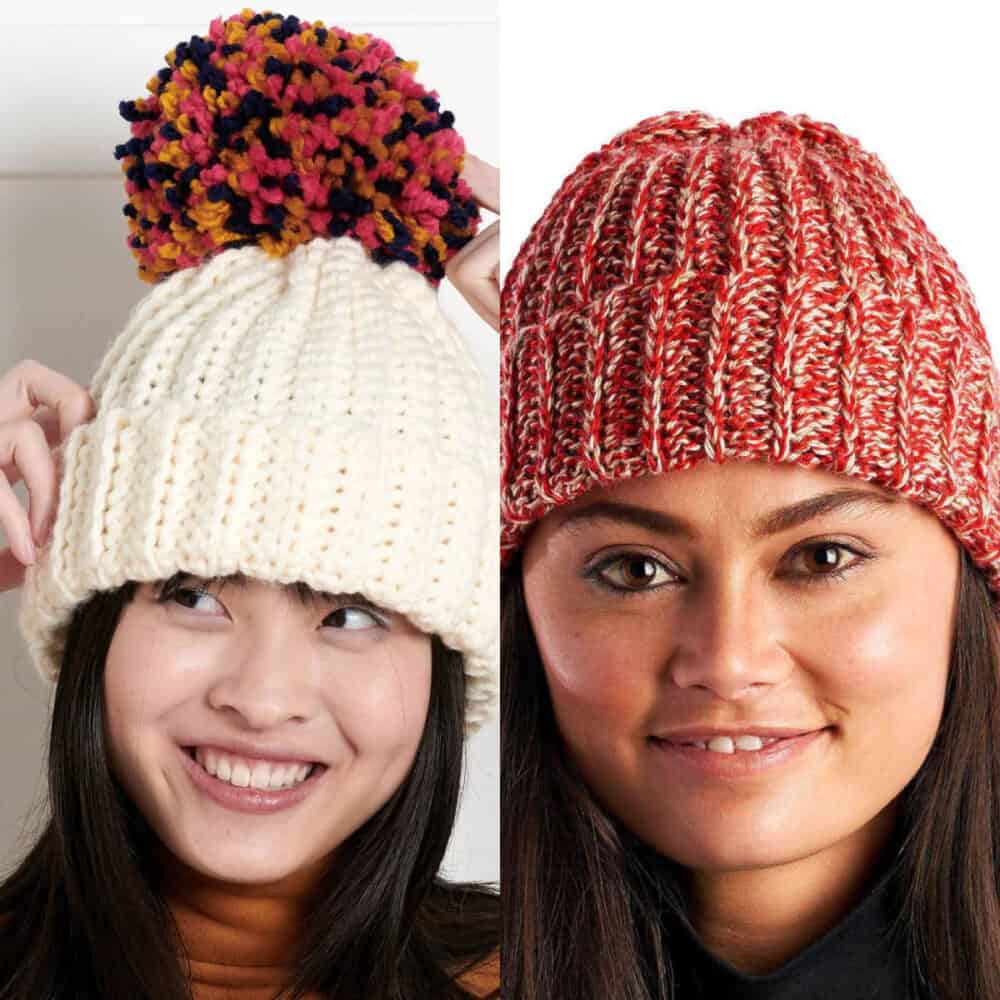 2 Crochet Beginner Hats