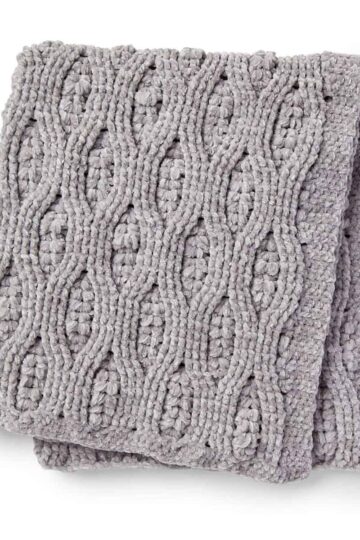Bernat Misty Vines Crochet Blanket Pattern