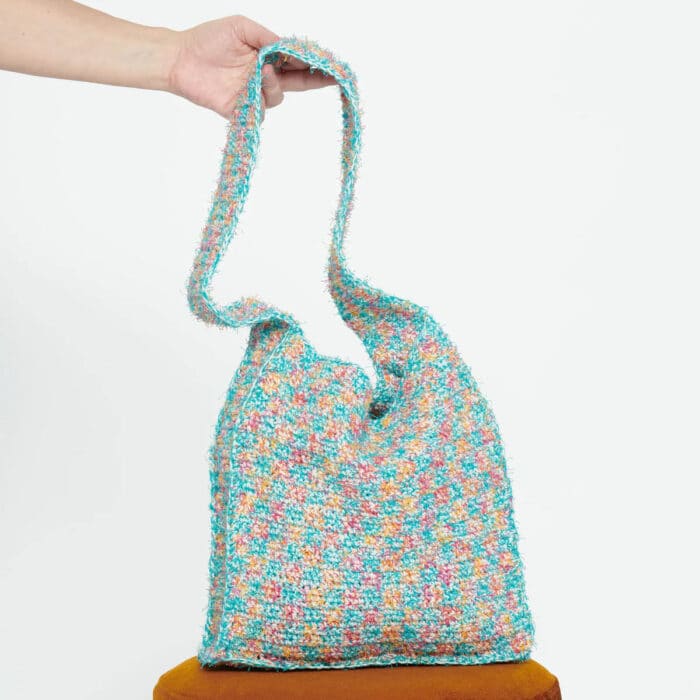 Crochet Checker Out Tote Bag Pattern