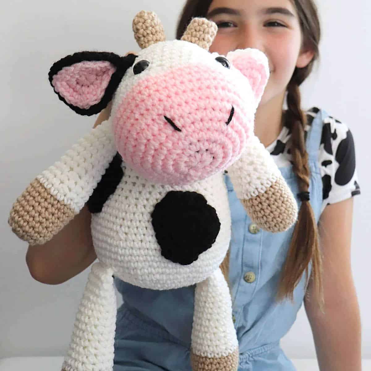 Utterly Cute Cow: A Crochet Masterpiece