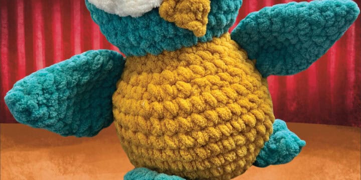 Crochet Dancing Ollie the Owl Bernat Free Pattern