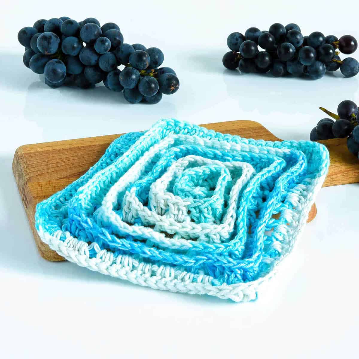 Crochet Wiggles Dishcloth Pattern