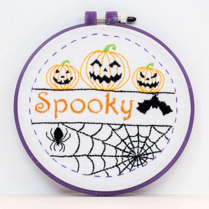 Embroidery Spooky Pattern