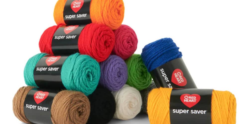 Low Craft Commitment Red Heart Super Saver Kits