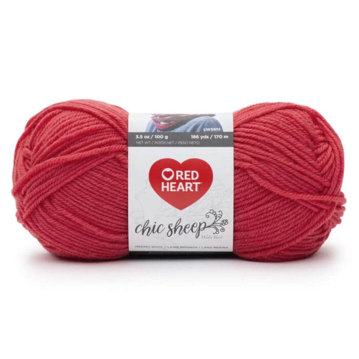 Red Heart Chic Sheep Yarn Product