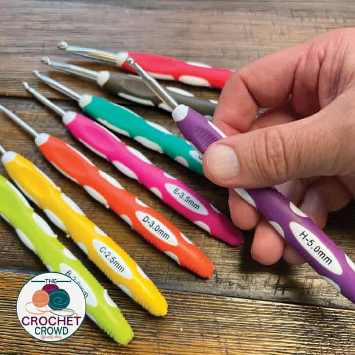Regular Size Crochet Hooks That Mikey Uses