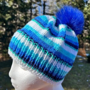 No Stress Granny Square Yarn Knit Hat + Tutorials 