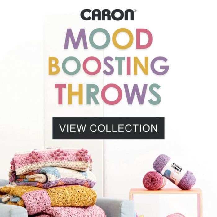 Caron Mood Boosting Throws Patterns