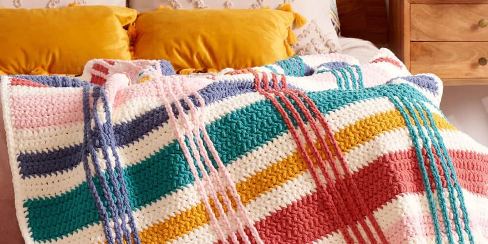Colorweave Oasis Crochet Blanket Pattern
