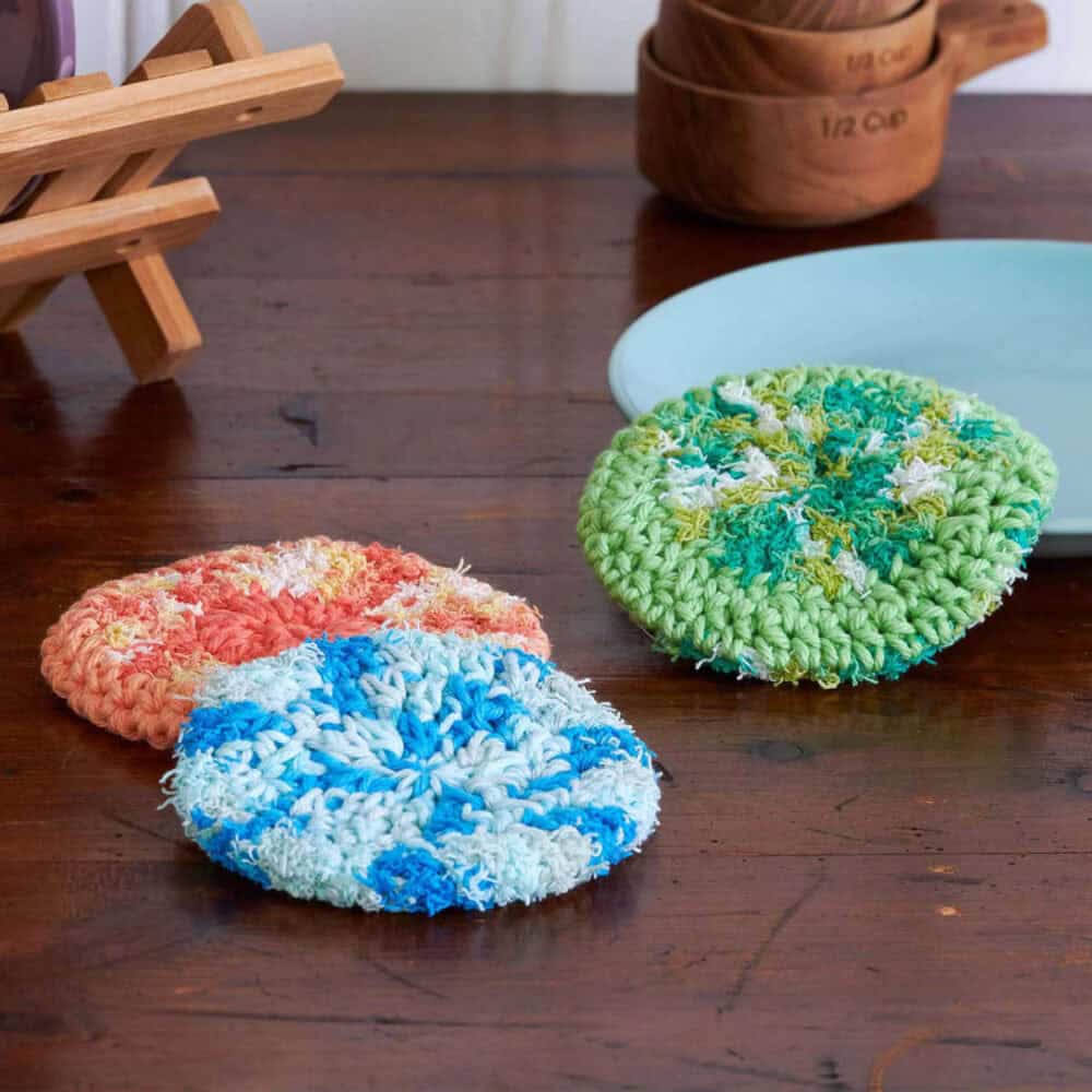 Crochet Dish Scrubby Pattern