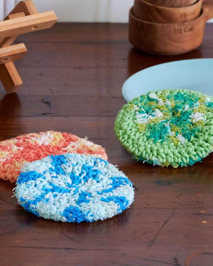 Crochet Dish Scrubby Pattern