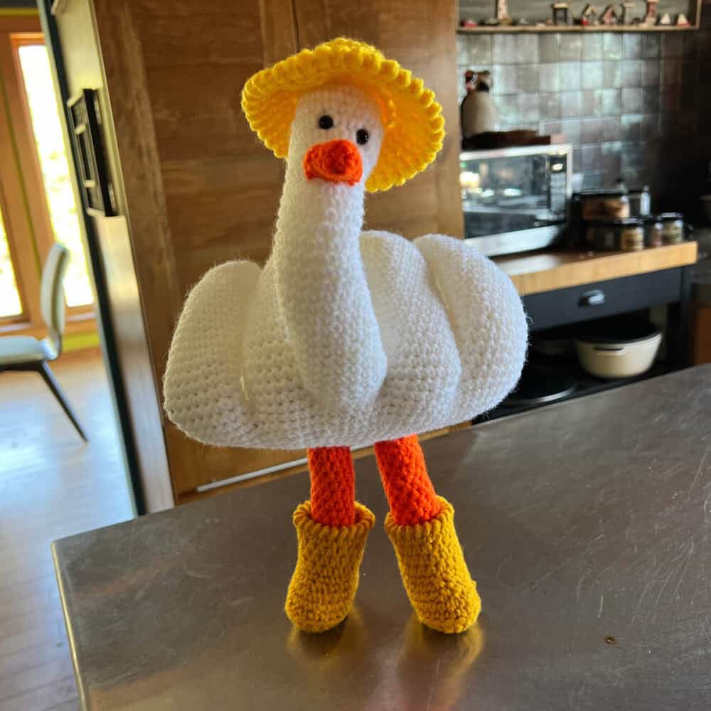 Crochet Duck Off Amigurumi Pattern