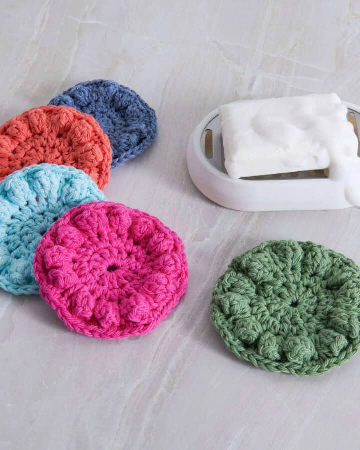 Crochet Face Scrubby Pattern