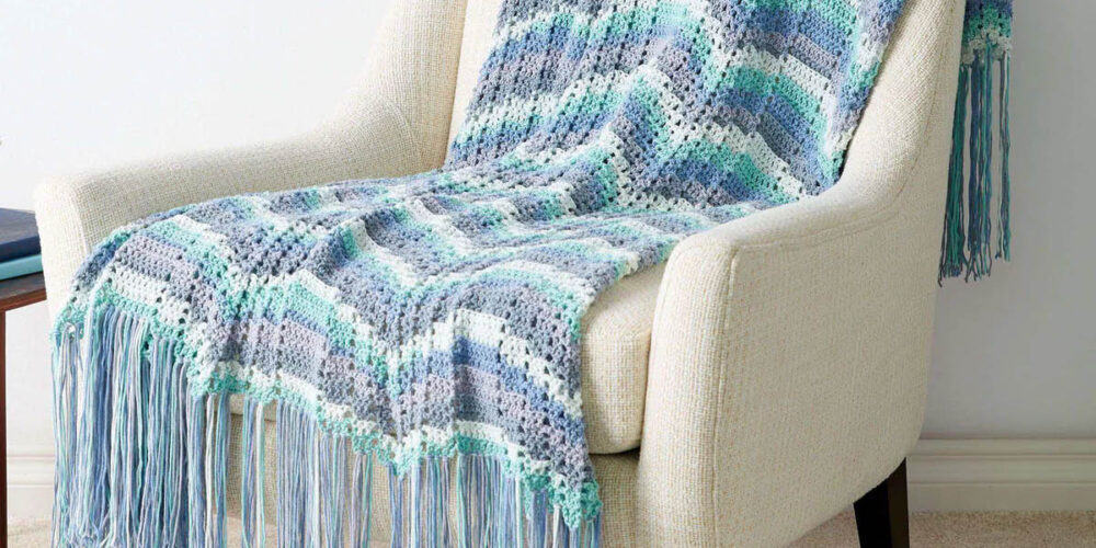 Crochet Make Waves Bargello Blanket Pattern