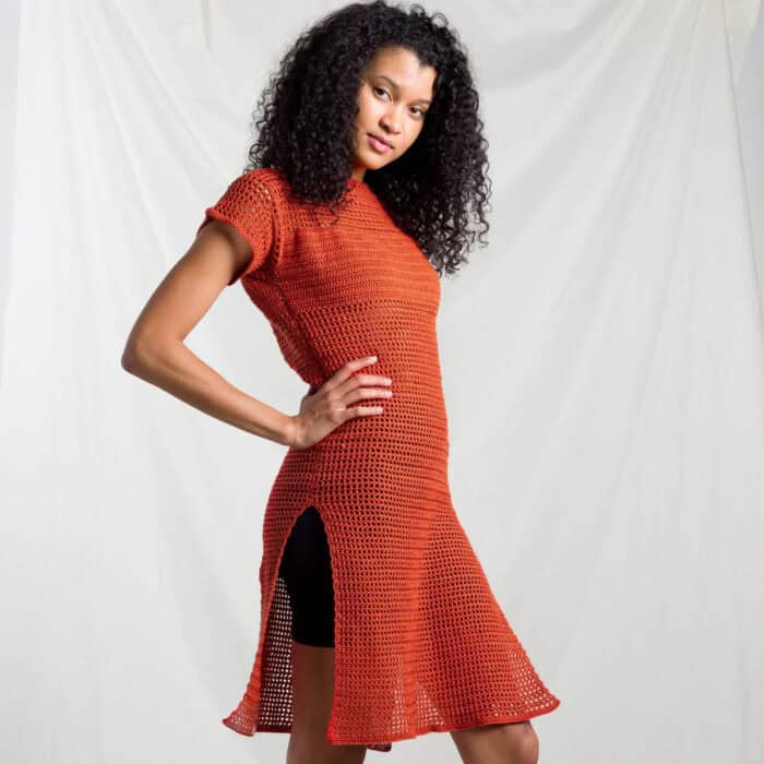 Crochet Mesh Dress Pattern