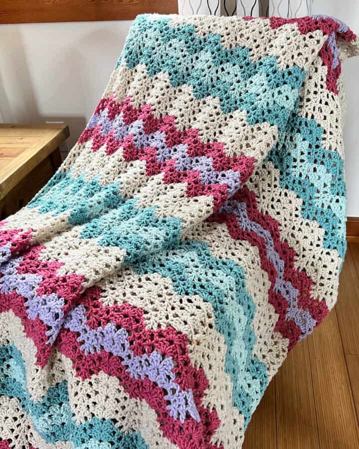 Crochet Spring in the Valley Afghan