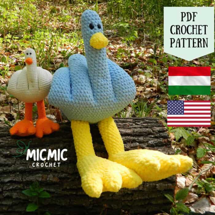 Duck You Crochet Pattern Stuffie