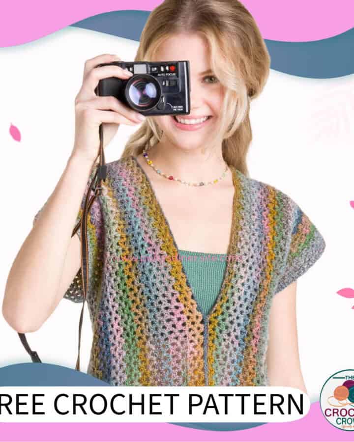 Crochet Easy Summer Adult Vest Pattern