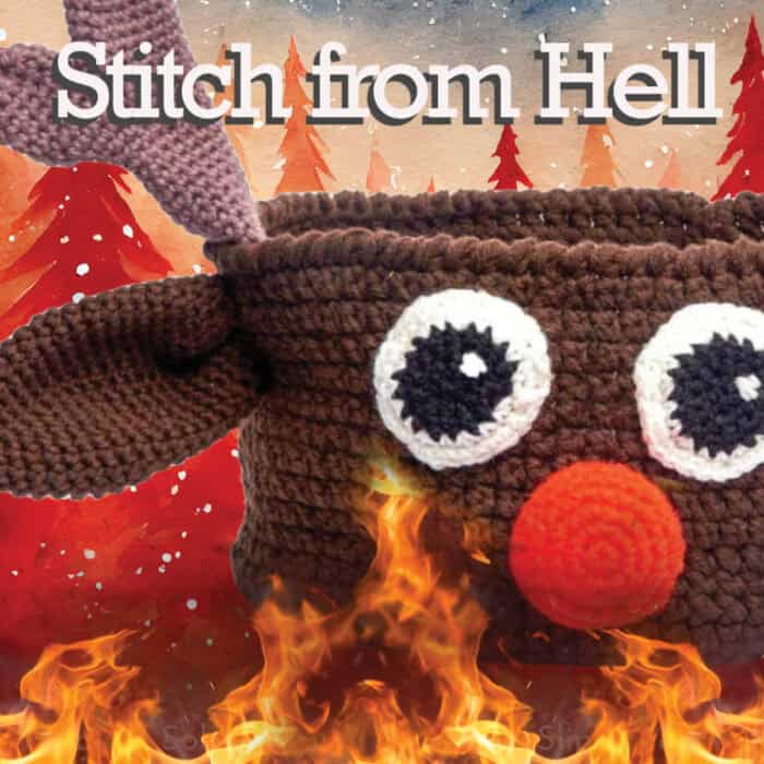 Crochet Stitch from Hell Twisted Single Crochet