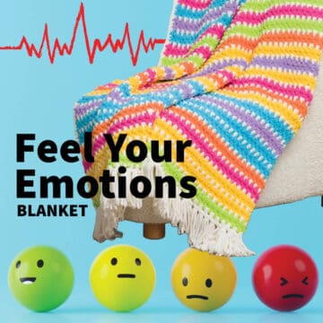 Feel Your Emotions Crochet Blanket