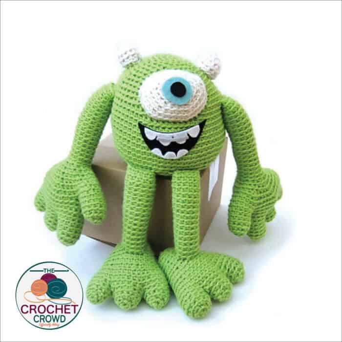 Crochet Mike the Monster Free Crochet Pattern