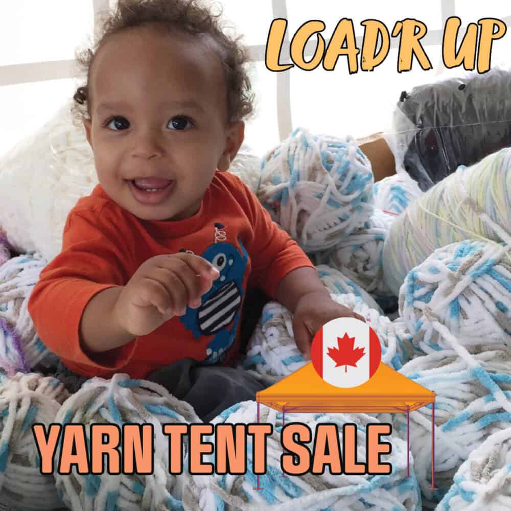 Yarn Tent Sale, Listowel Ontario Canada