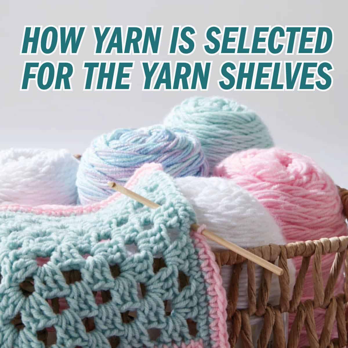 How Yarn is Selected For the Yarn Shelves