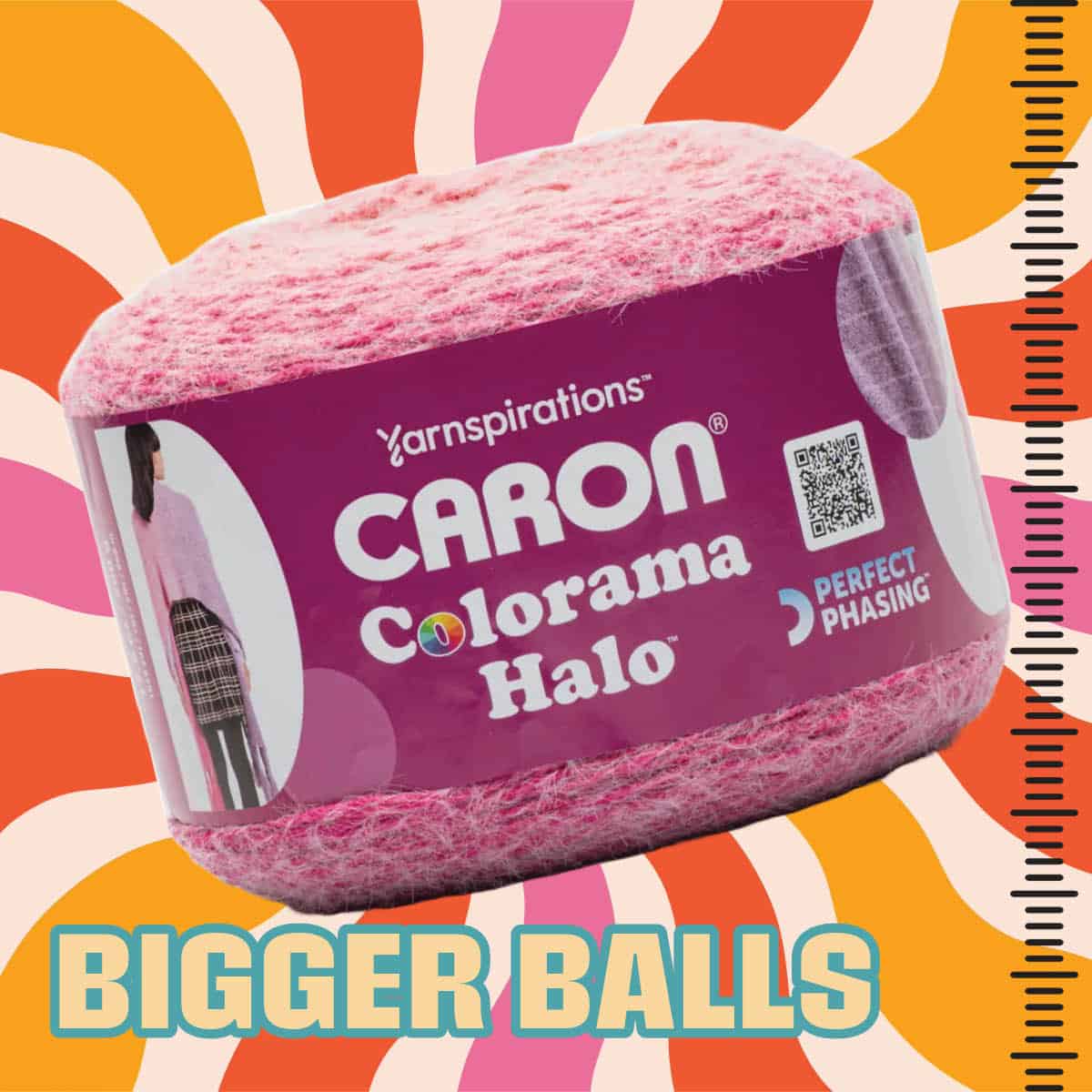 Caron Colorama Halo Bigger Format Yarn Balls