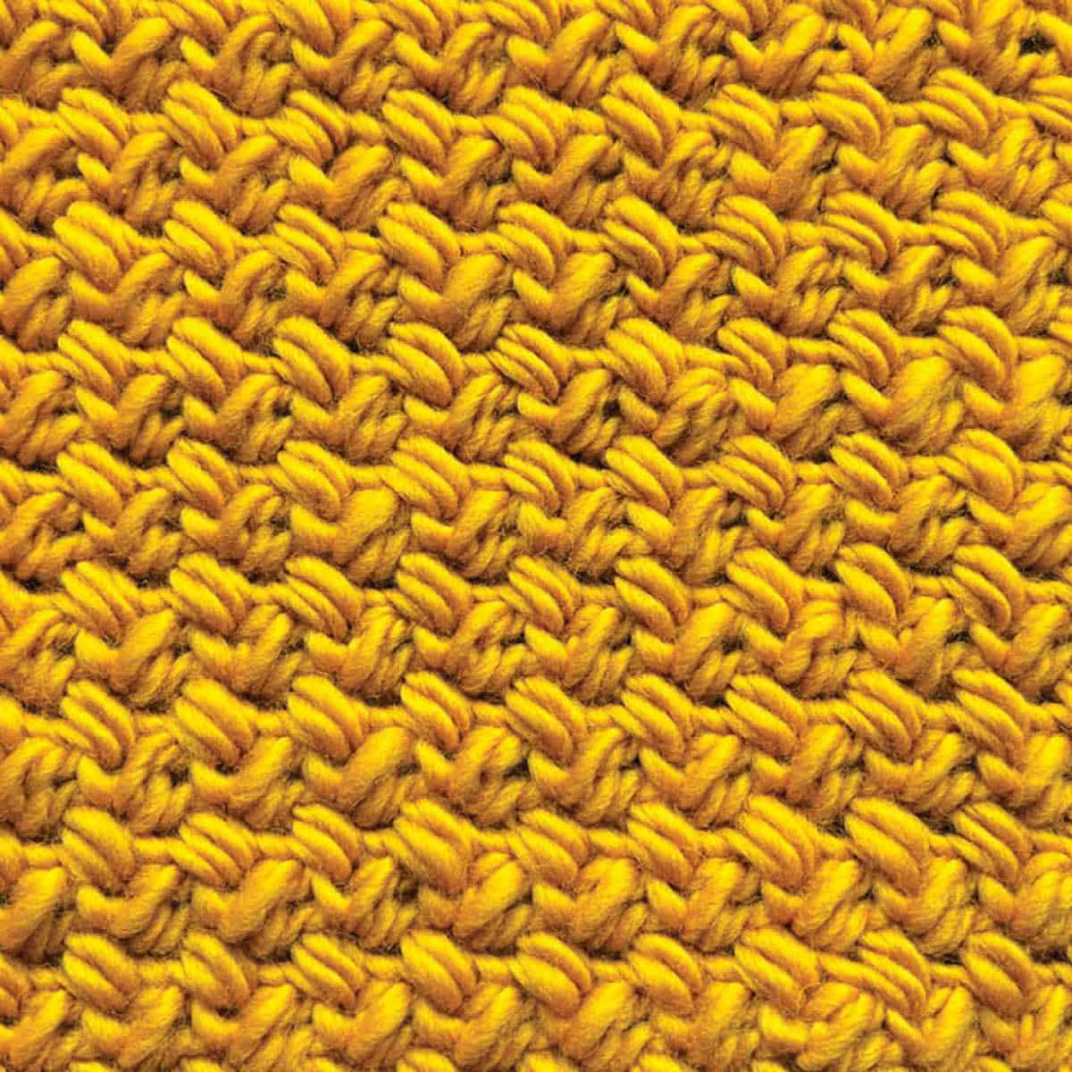 Crochet Elizabeth Stitch Close Up