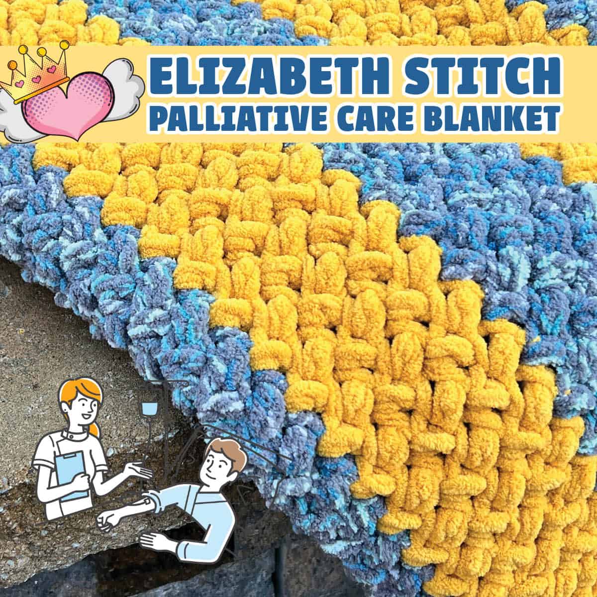 Crochet elizabeth stitch baby blanket pattern sale