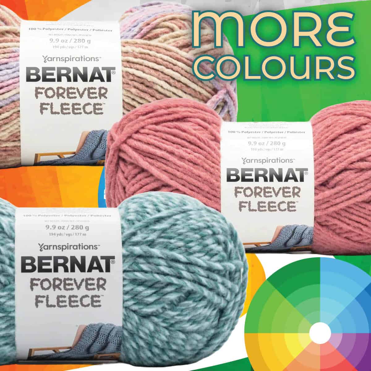 Bernat colors sale