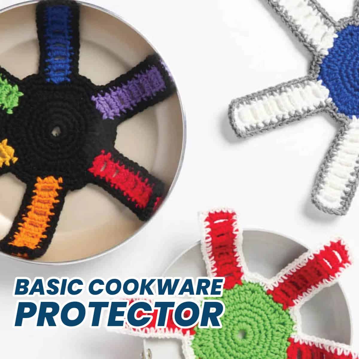 Basic Cookware Crochet Protector Pattern for Free