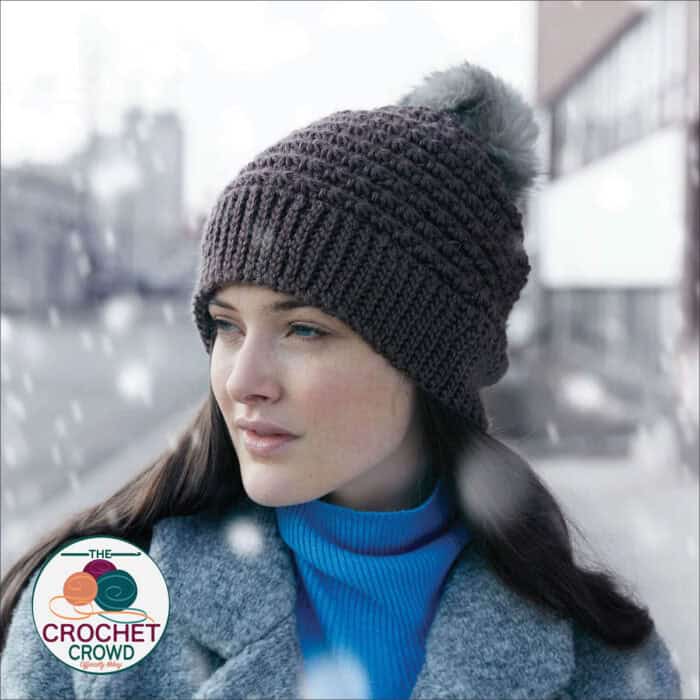 Crochet 5 Star Beanie Hat Pattern