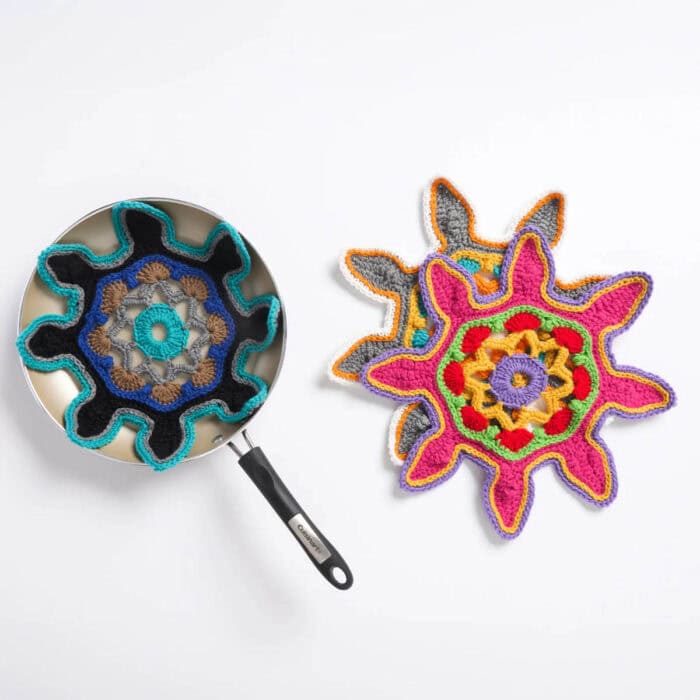 Crochet Fancy Cookware Protector