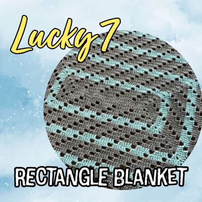 Crochet Lucky 7 Free Blanket Pattern