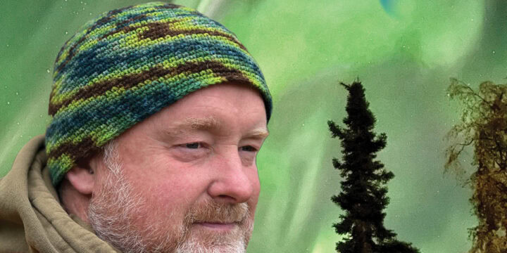 Crochet Northern Lights Qiviut Beanie Hat Pattern