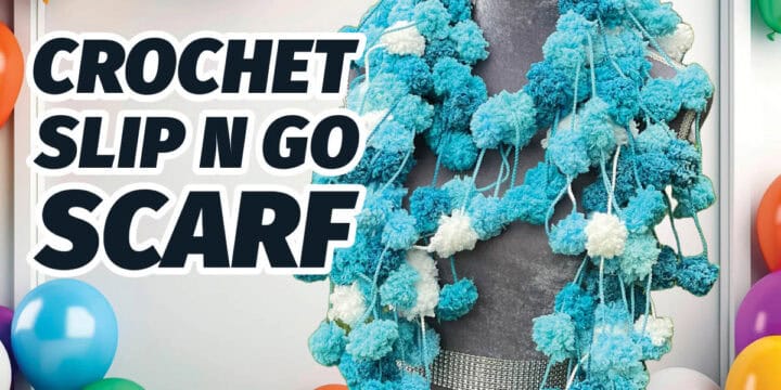 Crochet Slip N Go Boa Scarf Pattern